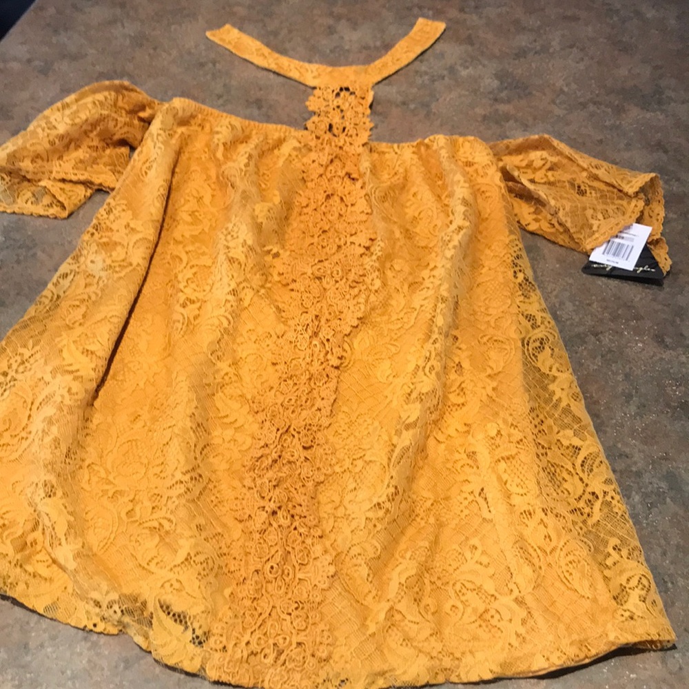 Mustard Dress